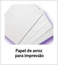 Papel Arroz - A4 - Pacote com 100 folhas