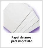 Papel Arroz Especial - A4  Pacote com 50 folhas